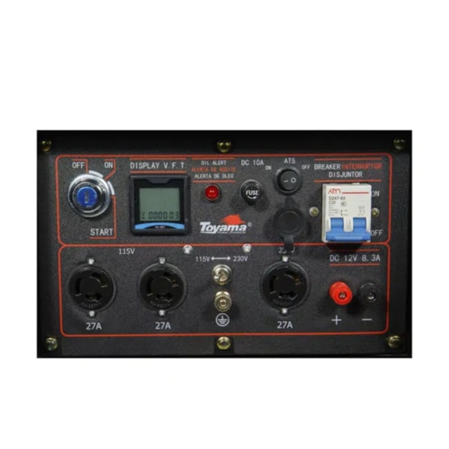 Gerador Diesel 5.5/6.0 KVA Monofásico 110/220V 4T Partida Elétrica/Manual TDG7000SEXP TOYAMA-cb261974-2213-45b5-afaa-de137e236e43