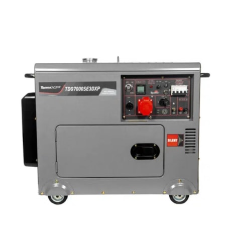 Gerador Diesel 6.0/6.5 KVA Trifásico 220V 4T Partida Elétrica Cabinado TDG7000SE3DXP TOYAMA-a312bbf9-e759-42f1-ba08-d026390bffd5