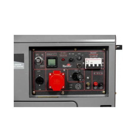 Gerador Diesel 6.0/6.5 KVA Trifásico 220V 4T Partida Elétrica Cabinado TDG7000SE3DXP TOYAMA-049d5a78-55b0-4ee1-bc59-fda7deab1438