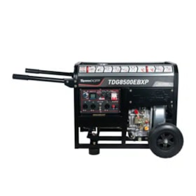 Gerador Diesel 6.5/7.0 KVA Monofásico 115/230V 4T Partida Elétrica / Manual TDG8500EBXP TOYAMA
