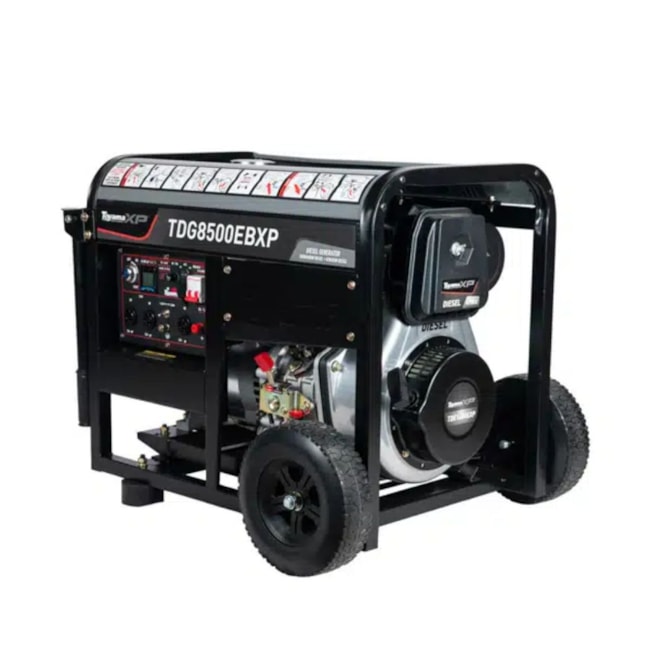 Gerador Diesel 6.5/7.0 KVA Monofásico 115/230V 4T Partida Elétrica / Manual TDG8500EBXP TOYAMA-c6e445d0-8b2a-49d2-9623-e923c672be05