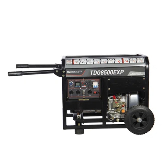 Gerador Diesel 6.5/7.0 KVA Monofásico 115/230V 4T Partida Elétrica / Manual TDG8500EXP TOYAMA-b69b34d1-82fe-4ee5-8118-ad713bcf4b19