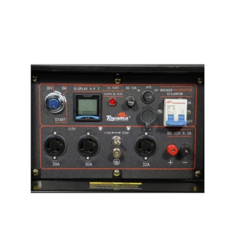 Gerador Diesel 6.5/7.0 KVA Monofásico 115/230V 4T Partida Elétrica / Manual TDG8500EXP TOYAMA-0422454a-14a5-450f-bac3-5ad7930d7b00