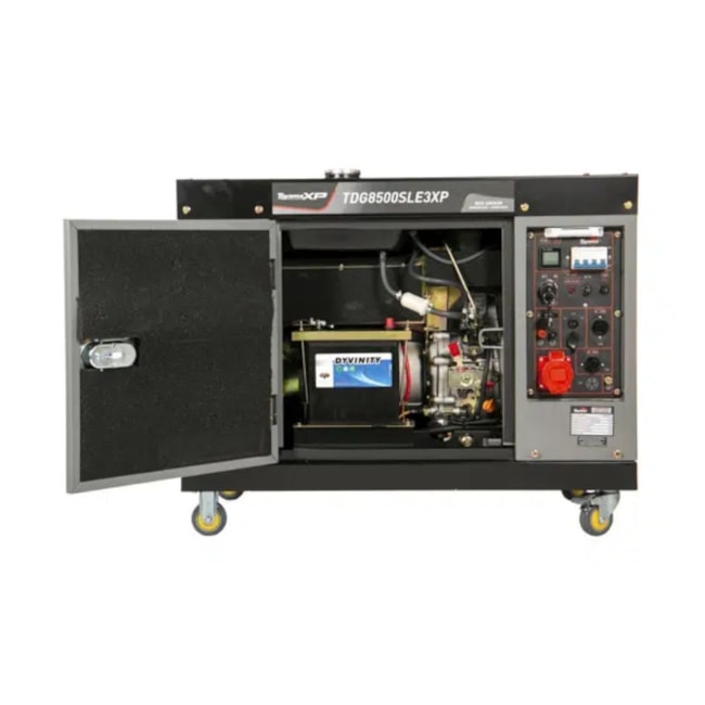 Gerador Diesel 7.0/7.5 KVA Trifásico 380V 4T Partida Elétrica Cabinado TDG8500SLE3XP TOYAMA-ec29a1cc-95d8-4994-b7b3-8c8bf28a0bb9