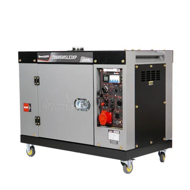 Gerador Diesel 7.0/7.5 KVA Trifásico 380V 4T Partida Elétrica Cabinado TDG8500SLE3XP TOYAMA-d9fc6507-06a4-438e-a850-c0c64ef4c10e
