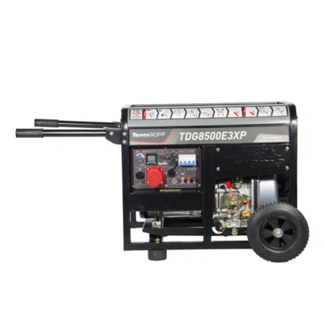 Gerador Diesel 7.0/7.5 KVA Trifásico 380V 4T Partida Manual / Elétrica TDG8500E3XP TOYAMA-8258c9a1-ea43-40e7-9703-728789cb418f