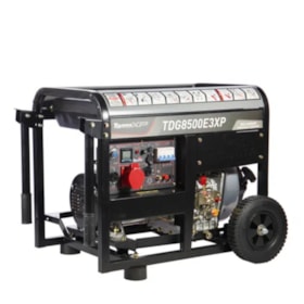 Gerador Diesel 7.0/7.5 KVA Trifásico 380V 4T Partida Manual / Elétrica TDG8500E3XP TOYAMA