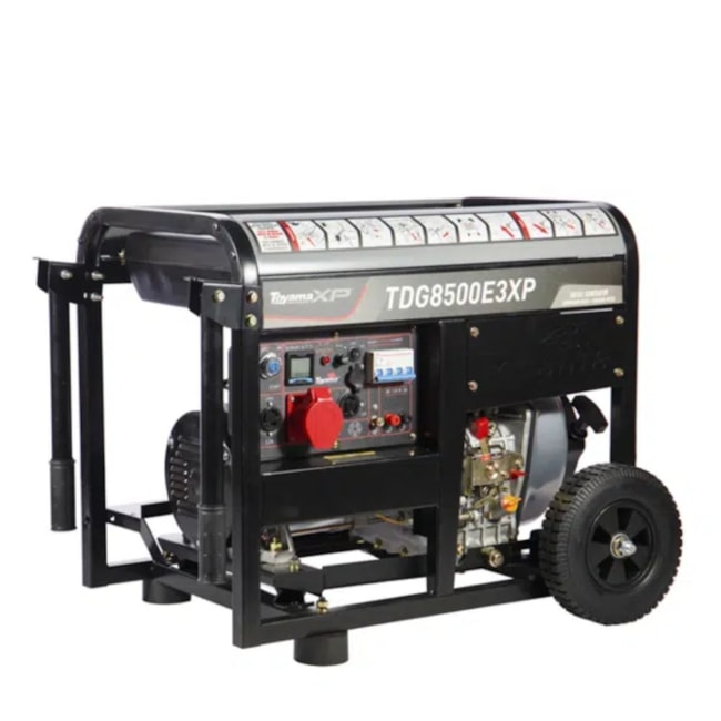 Gerador Diesel 7.0/7.5 KVA Trifásico 380V 4T Partida Manual / Elétrica TDG8500E3XP TOYAMA-1652290a-8258-487e-9a69-9a83ebf11515