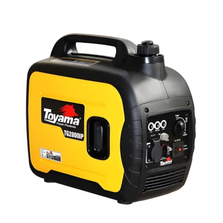 Gerador Gasolina 1.6/1.8 KVA Monofásico 220V 4T Partida Manual TG2000IP-220 TOYAMA