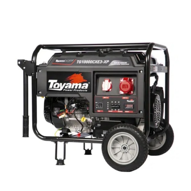 Gerador Gasolina 10.0/11.25 KVA Trifásico 380V 4T Partida Elétrica / Manual TG10000CXE3-XP TOYAMA-f9934b1f-ff6f-40a9-a71a-bb29d7b6d0b6