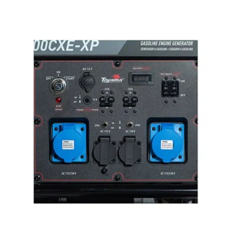 Gerador Gasolina 12.5/13.5 KVA Monofásico 110/220V 4T Partida Elétrica Controle AVR TG150000CXE-XP TOYAMA-c5d6cd55-9d7a-494d-aa9c-f155b8fb0fd4