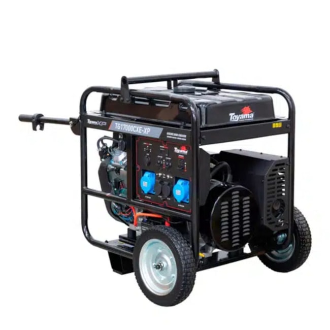 Gerador Gasolina 13.5/16.0 KVA Monofásico 110/220V 4T Partida Manual Retrátil + Elétrica TG17000CXE-XP TOYAMA-947a755f-579f-488e-8d4e-1e016d9971cd