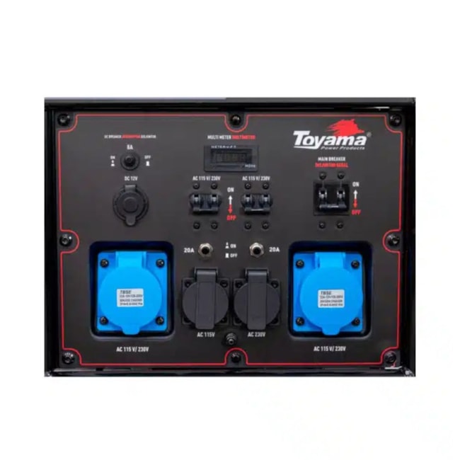 Gerador Gasolina 13.5/16.0 KVA Monofásico 110/220V 4T Partida Manual Retrátil + Elétrica TG17000CXE-XP TOYAMA-9ec54b48-bed0-4e7a-9820-8eb87440b008