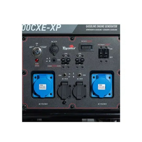 Gerador Gasolina 13.5 KVA 220V Monofásico 4T Partida Elétrica TG15000CXE-XP TOYAMA-4c063b4a-14f4-4e3e-8413-ec484d64fc0f