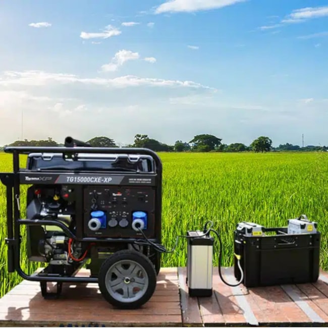 Gerador Gasolina 13.5 KVA 220V Monofásico 4T Partida Elétrica TG15000CXE-XP TOYAMA-dfbf7b93-ba45-436a-af8c-41b62bbd87f1
