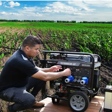 Gerador Gasolina 13.5 KVA 220V Monofásico 4T Partida Elétrica TG15000CXE-XP TOYAMA-d6b215f6-8dea-4dbb-b664-60a57dd91e7f