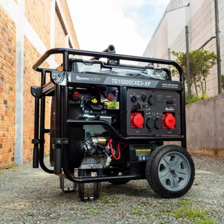 Gerador Gasolina 17 KVA Mono 220/Tri 380V Partida Elétrica/Manual TG15000CXE3-XP TOYAMA-07dd6bb4-ccd4-46ef-882a-5687ec804676