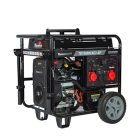 Gerador Gasolina 17 KVA Mono 220/Tri 380V Partida Elétrica/Manual TG15000CXE3-XP TOYAMA