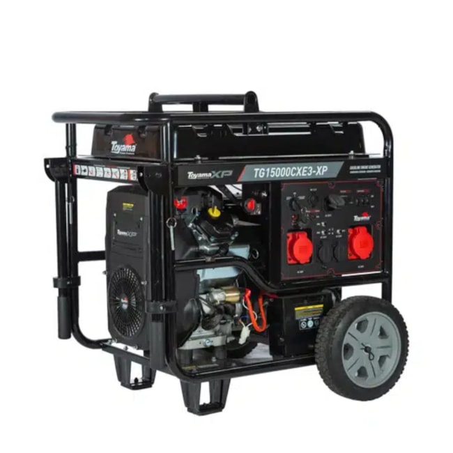 Gerador Gasolina 17 KVA Mono 220/Tri 380V Partida Elétrica/Manual TG15000CXE3-XP TOYAMA-4ad78590-754c-4d9f-87b3-1522604a9cf0