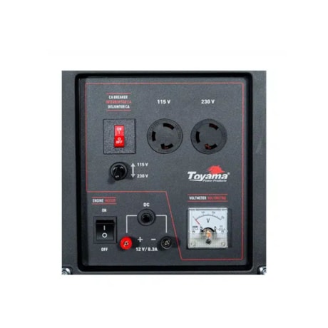 Gerador Gasolina 3.1/2.8 KVA Monofásico 110/220V 4T Partida Manual Controle de Tensão AVR TG3800CX-XP TOYAMA-854ae2de-d376-4aeb-8464-a0d44230c7c0
