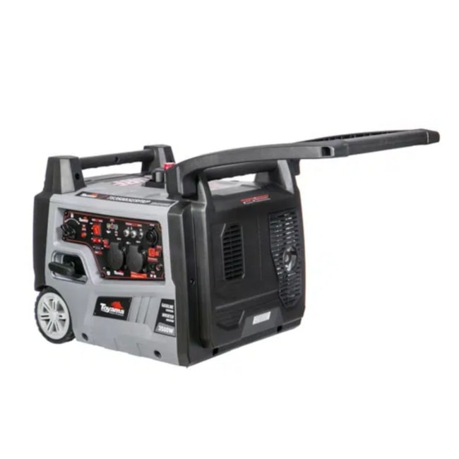 Gerador Gasolina 3.1/3.5 KVA Monofásico 220V 4T Partida Manual Retrátil/Elétrica e Controle Remoto TG3500ISERP-XP-220 TOYAMA-2e8a11d6-92a2-4ecd-8658-31798c997b6b