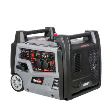 Gerador Gasolina 3.1/3.5 KVA Monofásico 220V 4T Partida Manual Retrátil/Elétrica e Controle Remoto TG3500ISERP-XP-220 TOYAMA-53fc1e21-37ba-45cd-ad04-94b695bf74aa