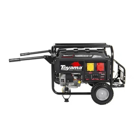 Gerador Gasolina 70/875 KVA Trifásico 220V Partida Elétrica TG8000CX3ED-XP TOYAMA-9f3ca882-e8c7-4bd2-b0c4-dc8ca29d1e1b