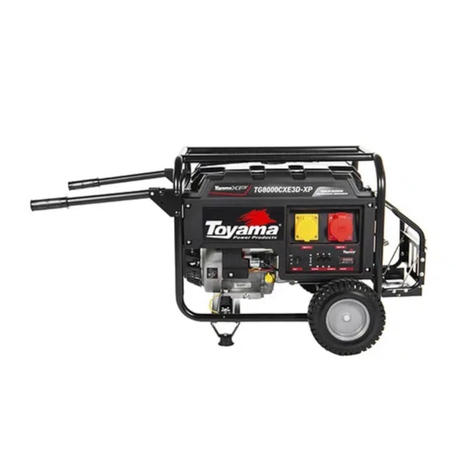 Gerador Gasolina 70/875 KVA Trifásico 220V Partida Elétrica TG8000CX3ED-XP TOYAMA-8ba607af-3724-47b5-a0af-2681c5292764