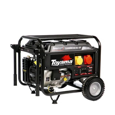 Gerador Gasolina 70/875 KVA Trifásico 220V Partida Elétrica TG8000CX3ED-XP TOYAMA-5bd51922-d8b4-4fcf-a111-2b5416e7f7ff