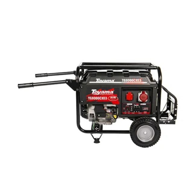 Gerador Gasolina 81/875 KVA Trifásico 380V Partida Elétrica e Manual TG8000CXE3-XP TOYAMA-05aa82bb-da71-4d9c-8b43-55bbb3f5d5a1