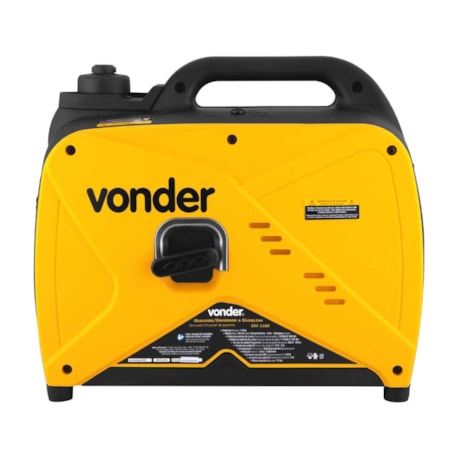 Gerador Inversor a Gasolina 1.100 W 4 Tempos Motor Monocilíndrico GIV 1100 VONDER