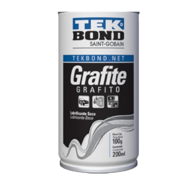Grafite Spray Lubrificante Seco 200ML TEKSPRAY TEKBOND-f89108c1-e40d-4e78-816c-fe45e086ba37