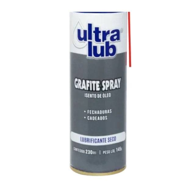 Grafite Spray Lubrificante Seco 230ML 5GRAFIT5I ULTRALUB-79ee3a97-fee1-4831-812b-628a307b1c81