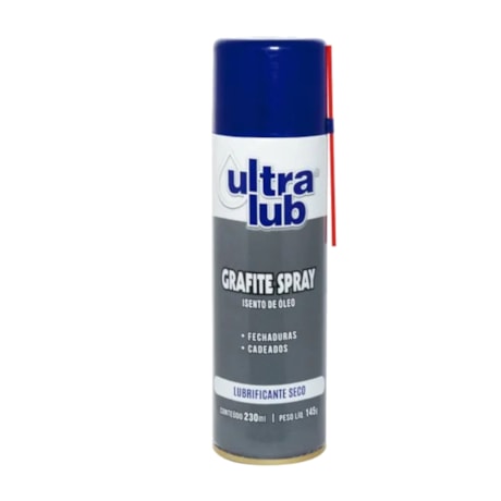 Grafite Spray Lubrificante Seco 230ML 5GRAFIT5I ULTRALUB-0f9ff542-721e-4d8a-a336-fd75543bdeeb