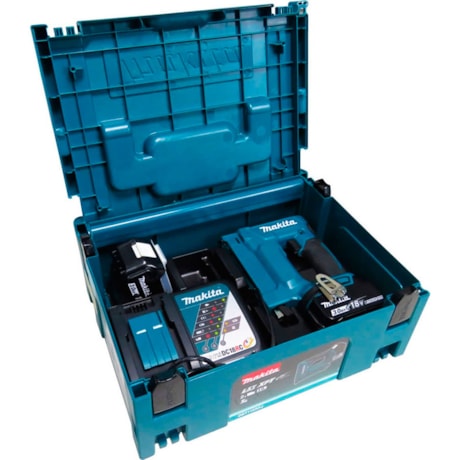 Grampeador 18V 10mm com 2 Baterias 3.0Ah Carregador Bivolt e Maleta DST112RFJ MAKITA-a6559df0-d943-40dc-8116-30dde904ab1c