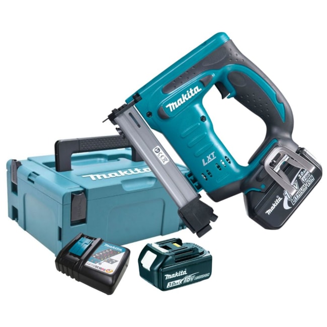 Grampeador 18V 10mm com 2 Baterias 3.0Ah Carregador Bivolt e Maleta DST221RFE MAKITA-e0147385-4f7c-4b2e-8ccc-e4cb68292b88