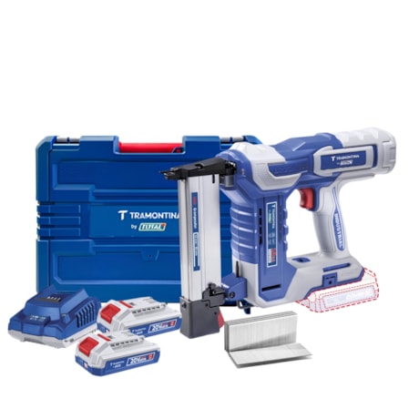 Grampeador 20V 40mm 2.0AH com 2 Baterias + Carregador Bivolt e Maleta 42313/123 TRAMONTINA MASTER-4c9fc8c1-e7f6-460d-858d-fbd54ce7e138