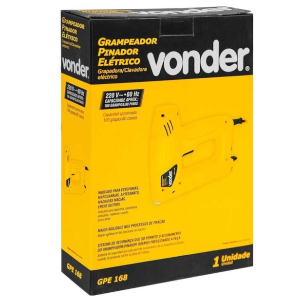 Grampeador Pinador Elétrico GPE 168 VONDER-f2617e03-99b8-4f9b-b11d-f7d0c02547e7