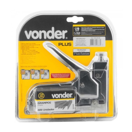 Grampeador / Pinador Manual 4 a 14mm 2898200000 VONDER PLUS-4d270a88-0717-4fb5-978c-b9094e0df6ac