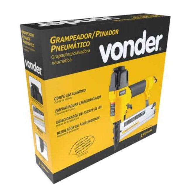 Grampeador Pinador Pneumático 15mm a 50mm GPV 201 VONDER-8ad743b7-74e2-4918-89ba-73b115fbfd36