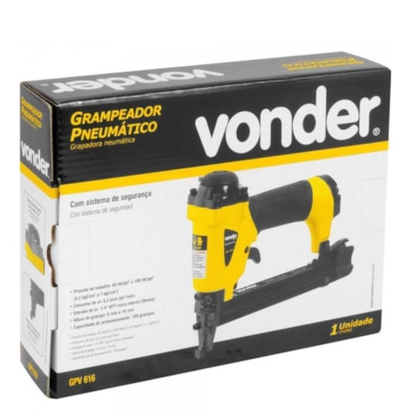 Grampeador Pneumático 6mm a 16mm GPV 616 VONDER-92ffd2e0-ab3e-403b-9c0b-7416dea810f4