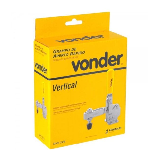 Grampo Aperto Rápido Vertical GVV 220 Kgf 3580200220 VONDER-dbaebda7-10f0-4083-9231-2bd21f65f683