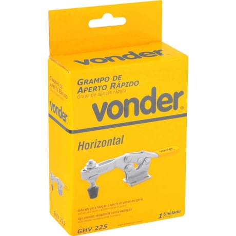 Grampo de Aperto Rápido Horizontal GHV 225 3580100225 VONDER-8f55bb99-2019-427d-8ff6-968f8bf1ec6e