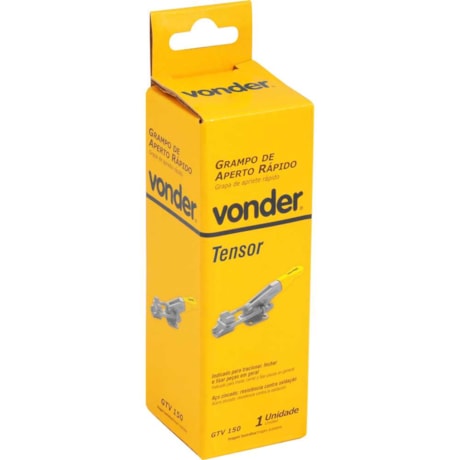 Grampo de Aperto Rápido Tensor 150 kgf GTV 150 3580500150 VONDER-1ae156a4-d087-4fa9-bb12-4d55290f75c6