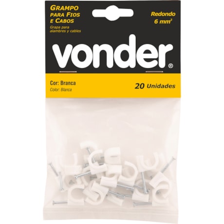 Grampo para Fios 6mm² Redondo com 20 Grampos e 20 Pregos 2898120006 VONDER-f59a14e0-4fe9-4fd3-9c3d-11454fb4e352