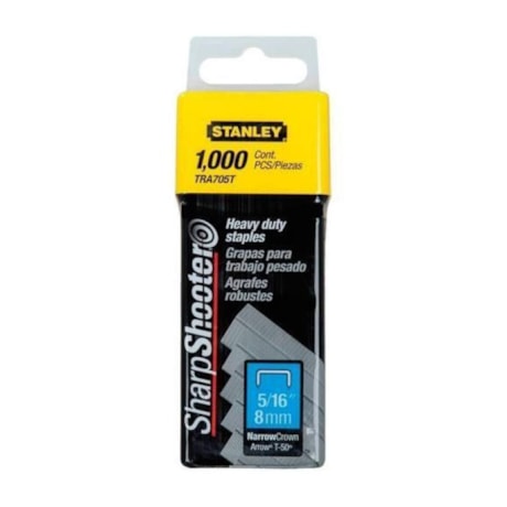 Grampo para Trabalho Pesado 5/16" 1.000 Peças TRA705T STANLEY