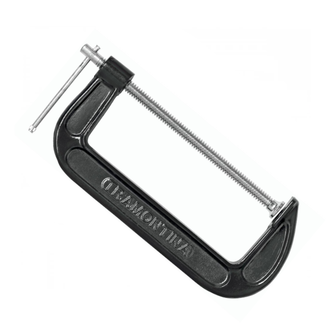 Grampo Tipo C em Ferro Fundido 8'' Pintura Eletrostática 43190008 TRAMONTINA MASTER-76f7c71d-54d2-48b4-8ca7-67db16d75554