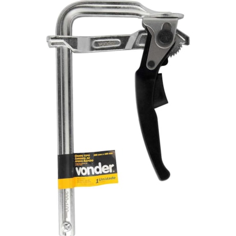 Grampo Tipo Sargento Aperto Rápido 8