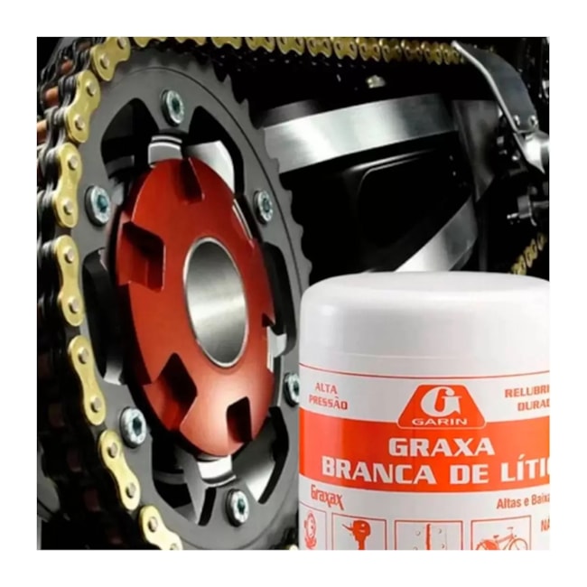 Graxa Branca de Lítio Náutica 500 Gramas LGLB-500 GARIN-cf788784-b4a3-4419-b3d2-c78fd74884a9