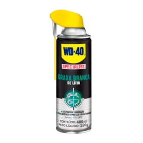 Graxa Branca de Lítio Spray 400ML Specialist WD-40